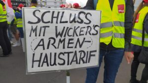 Wicker Streik