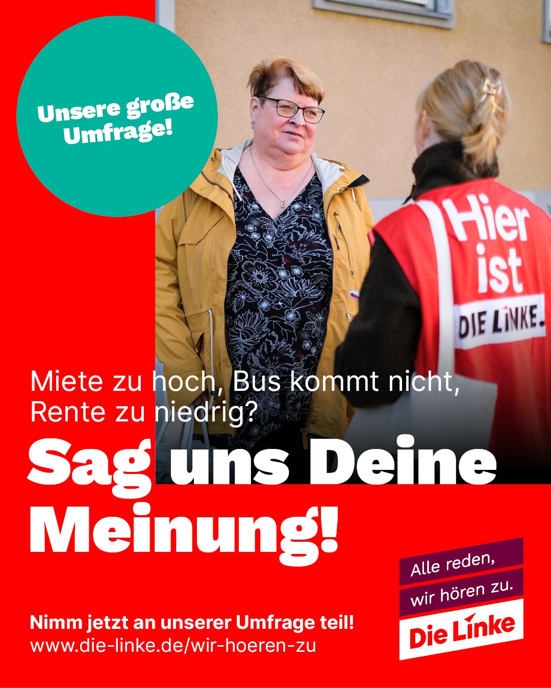 Die Linke hört zu