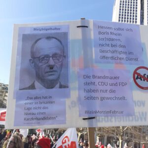 Beamtendemo Frankfurt