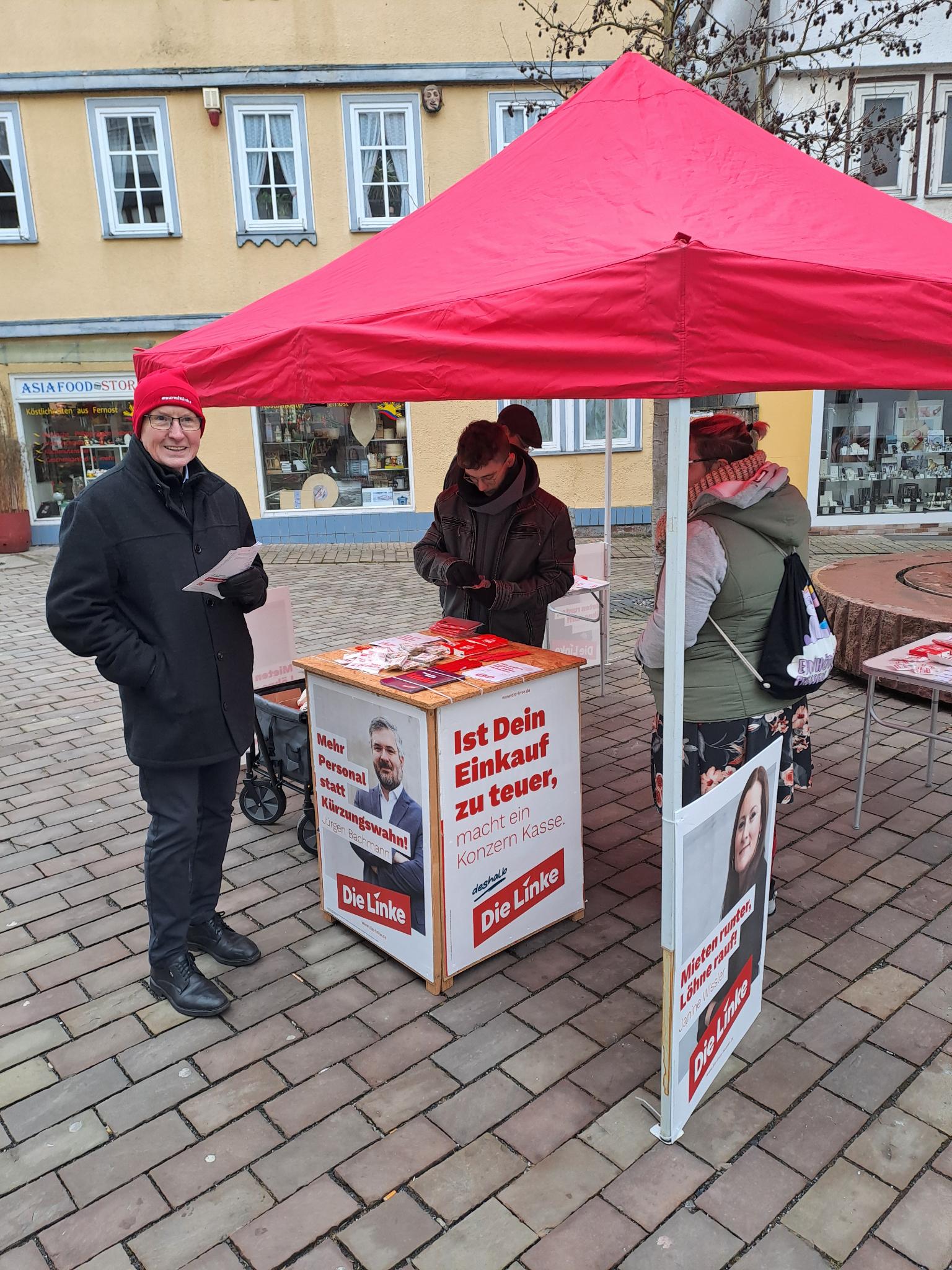 Infostand Frankenberg BTW25