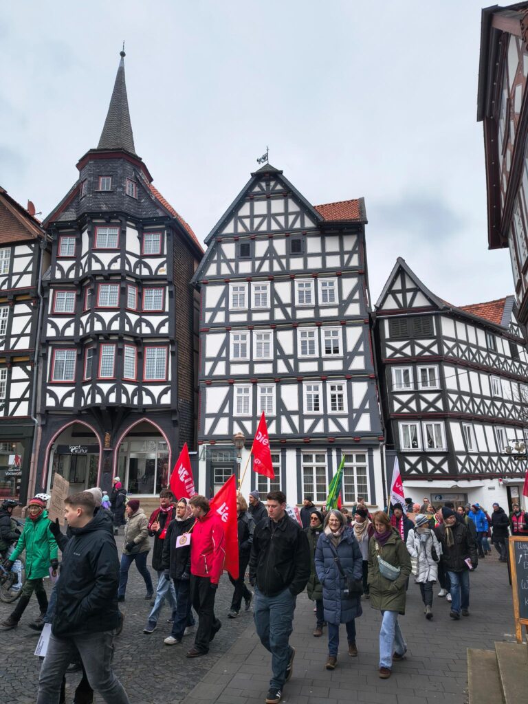 Demo gegen Rechtsruck Fritzlar