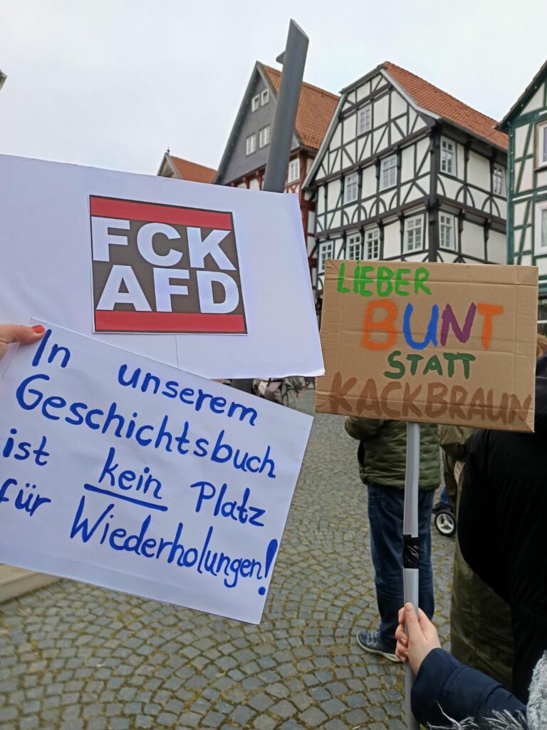 Demo gegen Rechtsruck Fritzlar